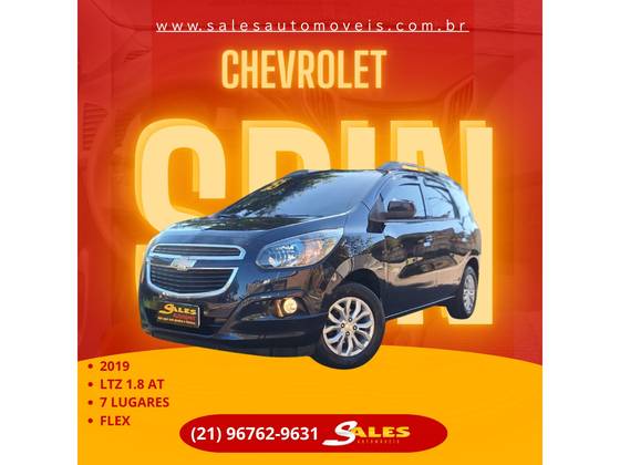 CHEVROLET SPIN 1.8 LTZ 8V FLEX 4P AUTOMÁTICO CHEVROLET SPIN 1.8 LTZ 8V FLEX 4P AUTOMÁTICO